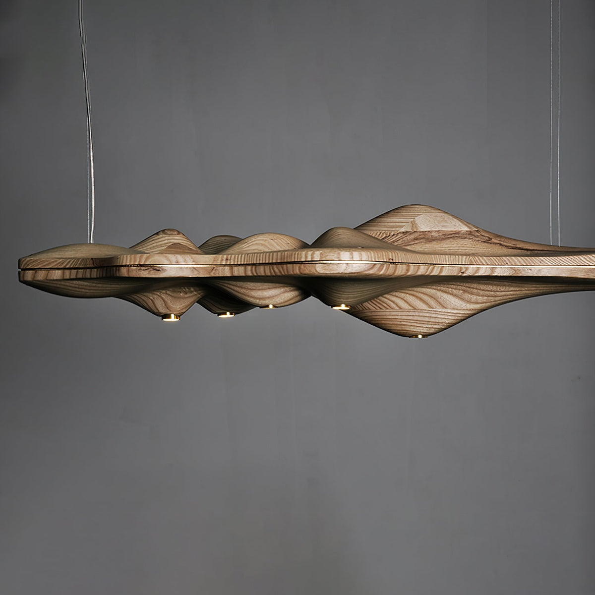 Etalyra Suspension en Bois Élégance Premium - Neutralighting