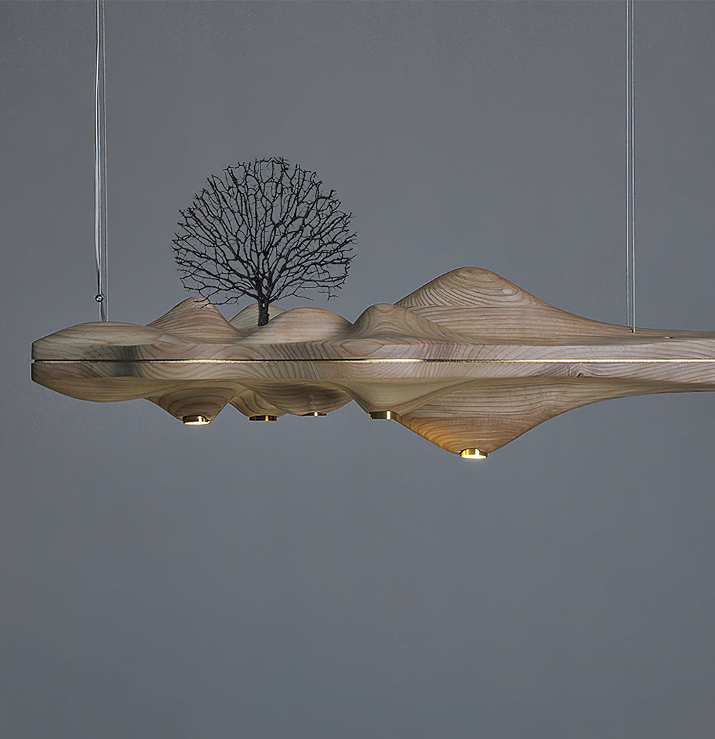 Etalyra Suspension en Bois Élégance Premium - Neutralighting