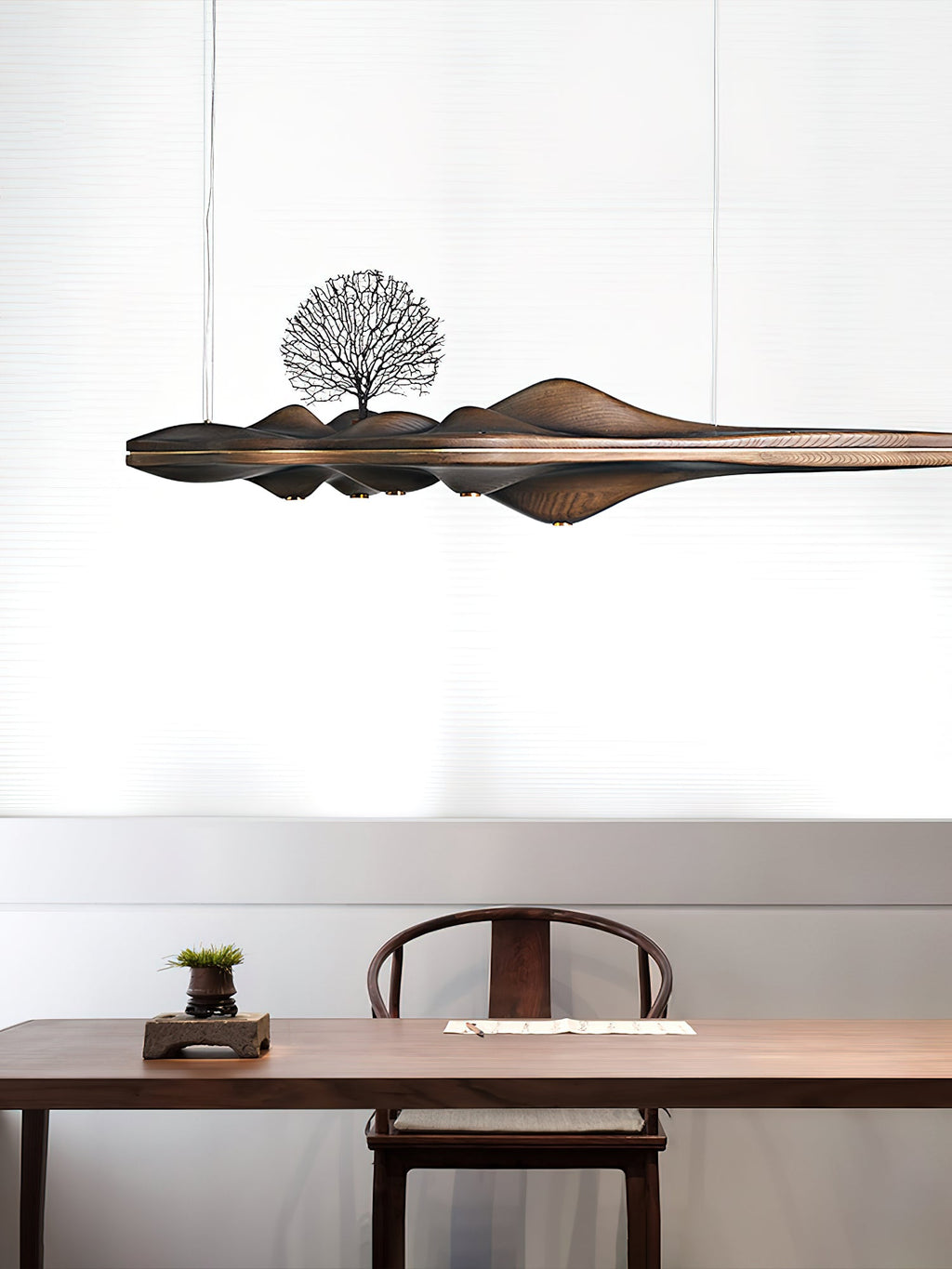 Etalyra Suspension en Bois Élégance Premium - Neutralighting
