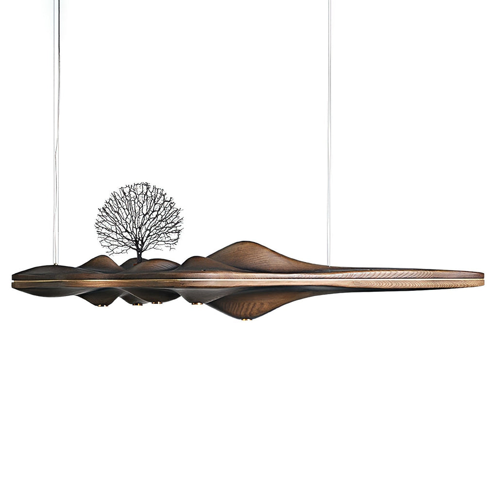 Etalyra Suspension en Bois Élégance Premium - Neutralighting