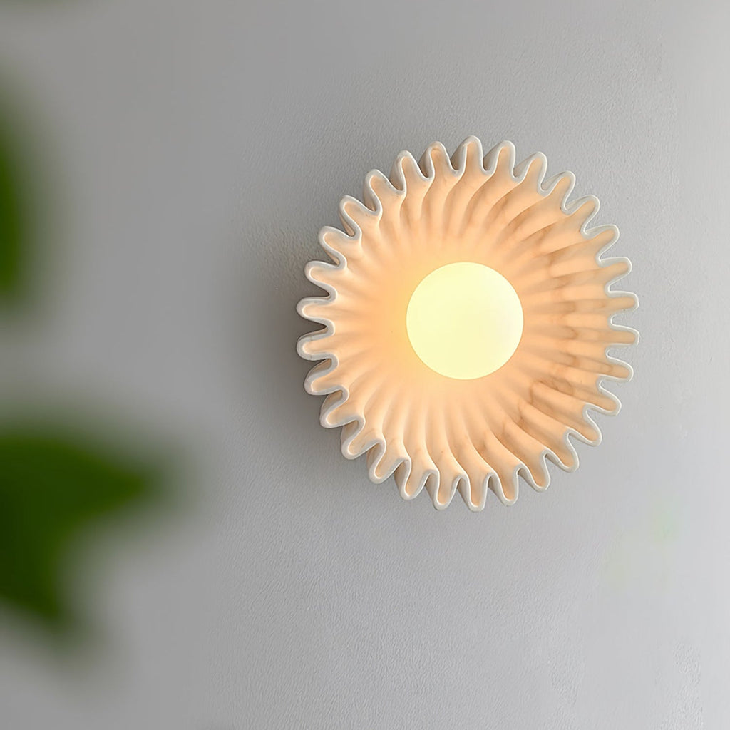 Sunray Applique Murale Rustique en Verre - Neutralighting