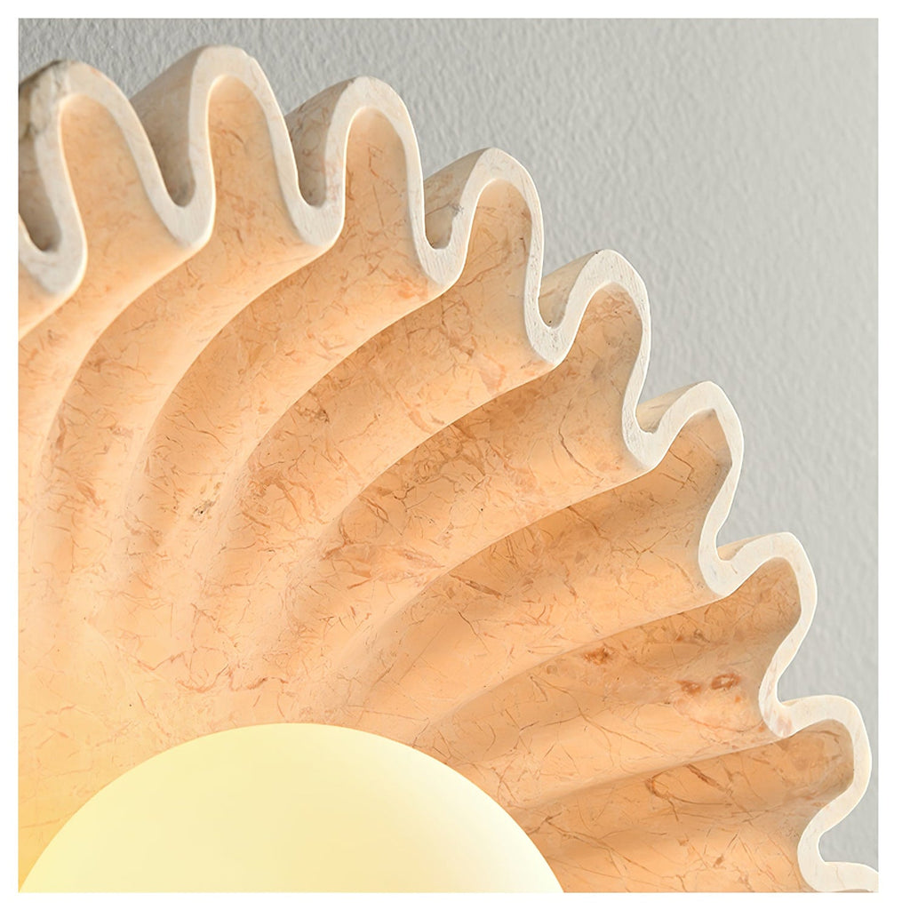Sunray Applique Murale Rustique en Verre - Neutralighting