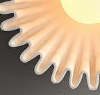 Sunray Applique Murale Rustique en Verre - Neutralighting