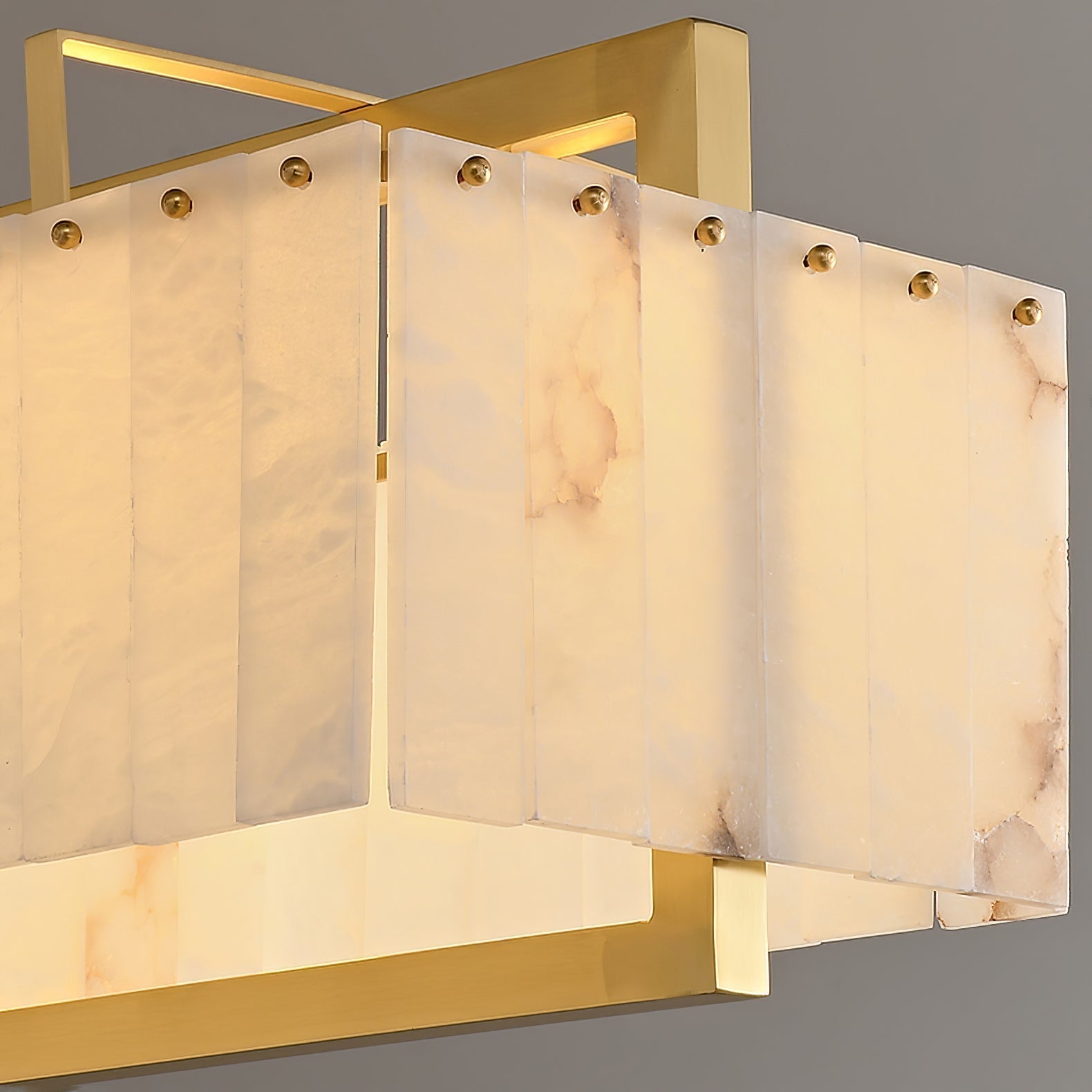 Aether Suspension Rectangulaire en Albâtre - Neutralighting