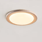 Olphaan Plafonnier en Travertin À Anneaux - Neutralighting