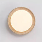 Olphaan Plafonnier en Travertin À Anneaux - Neutralighting