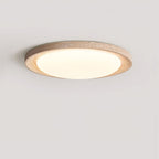 Olphaan Plafonnier en Travertin À Anneaux - Neutralighting