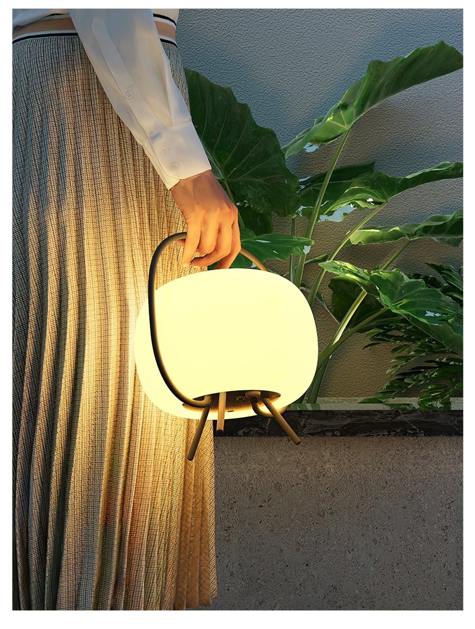 Lustra Lampe Extérieure Pod Lanterne Solaire - Neutralighting