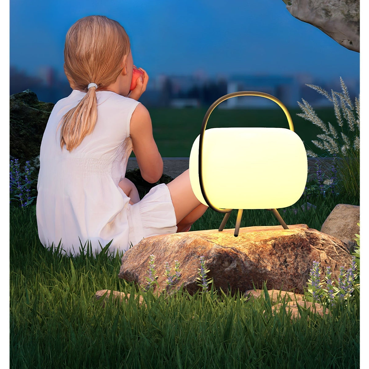 Lustra Lampe Extérieure Pod Lanterne Solaire - Neutralighting