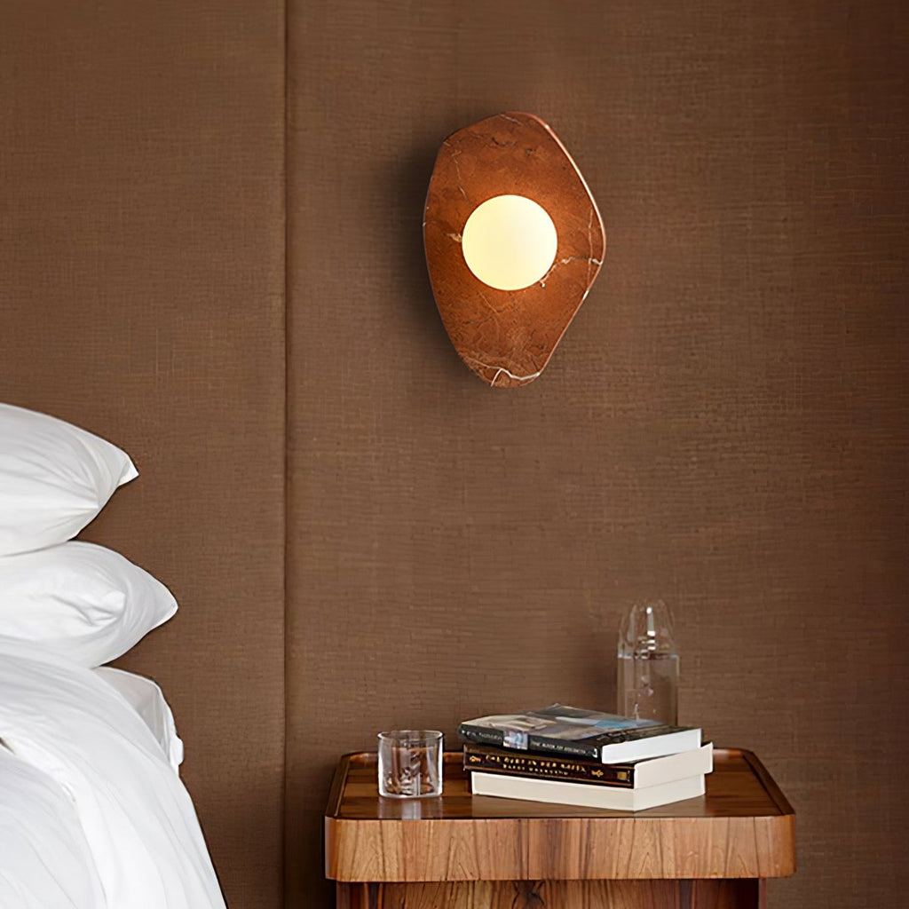 Pebble Applique Murale Rustique en Marbre - Neutralighting