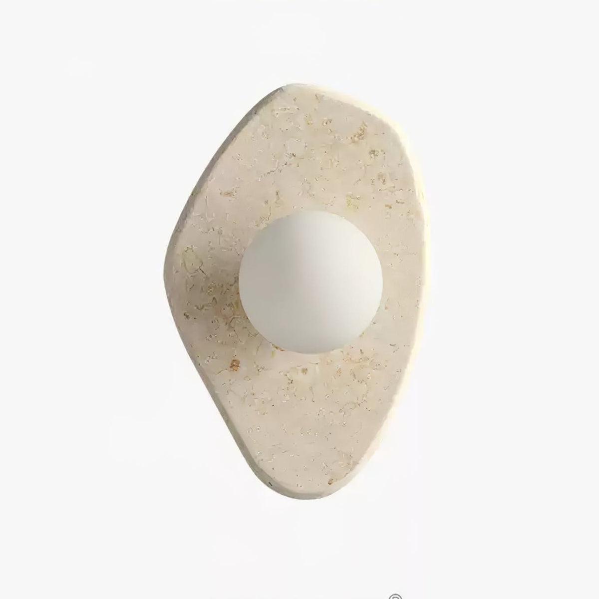 Pebble Applique Murale Rustique en Marbre - Neutralighting