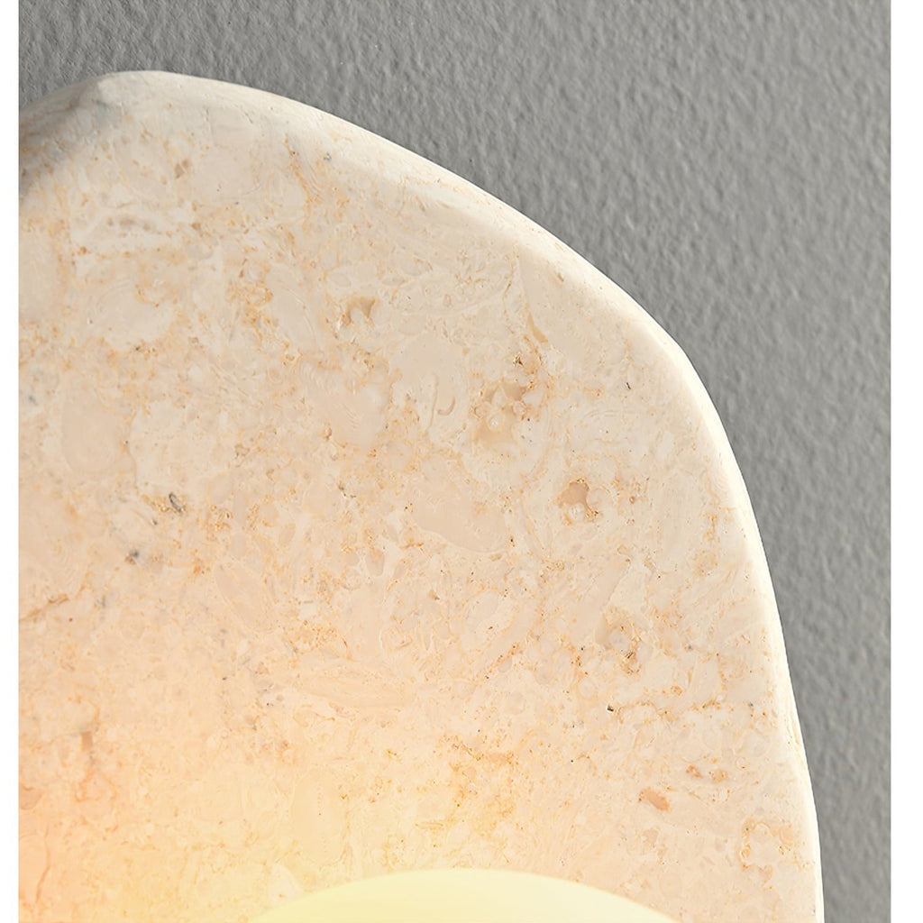 Pebble Applique Murale Rustique en Marbre - Neutralighting
