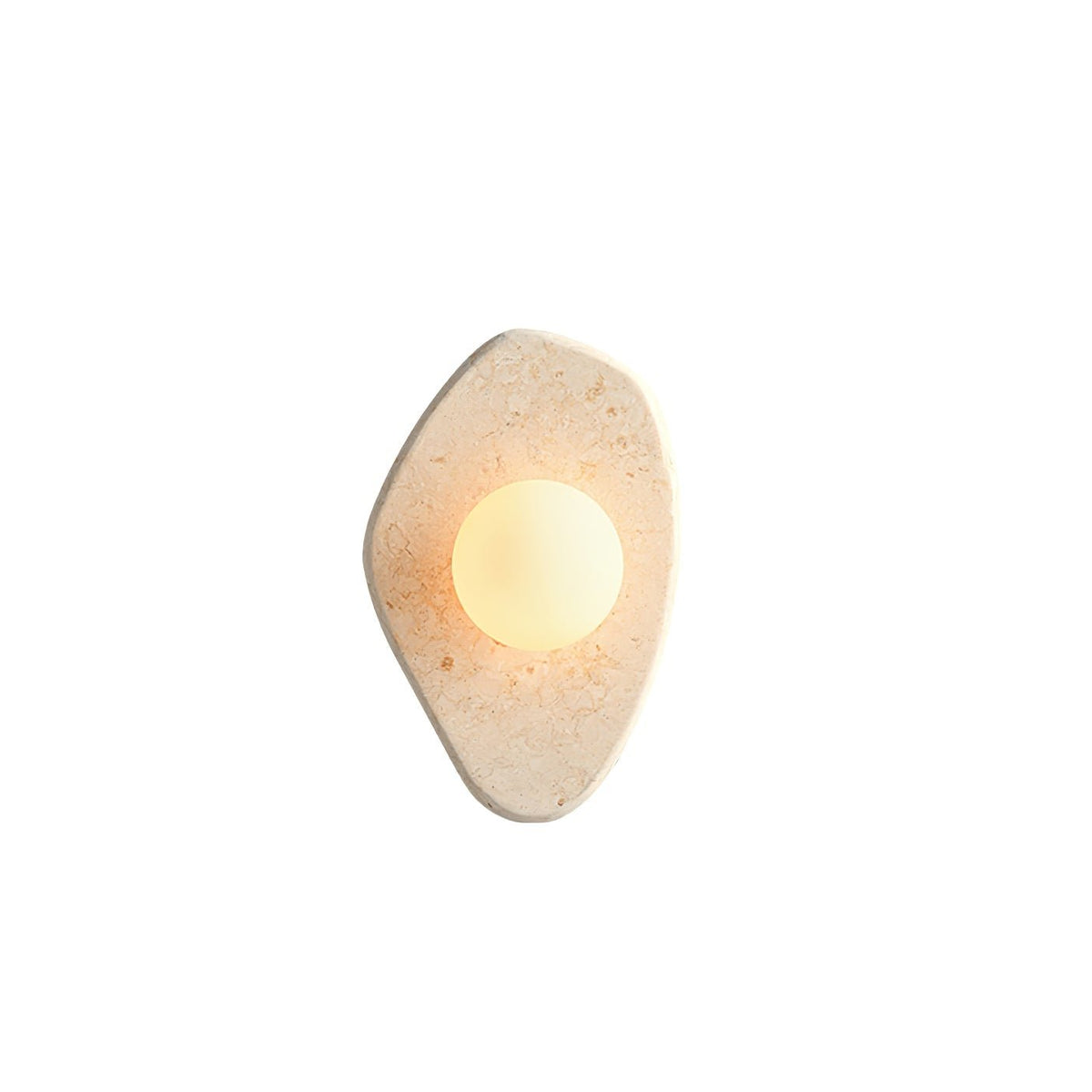 Pebble Applique Murale Rustique en Marbre - Neutralighting