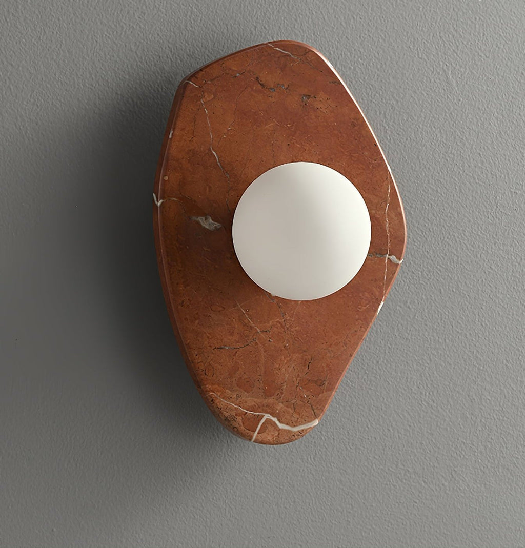Pebble Applique Murale Rustique en Marbre - Neutralighting