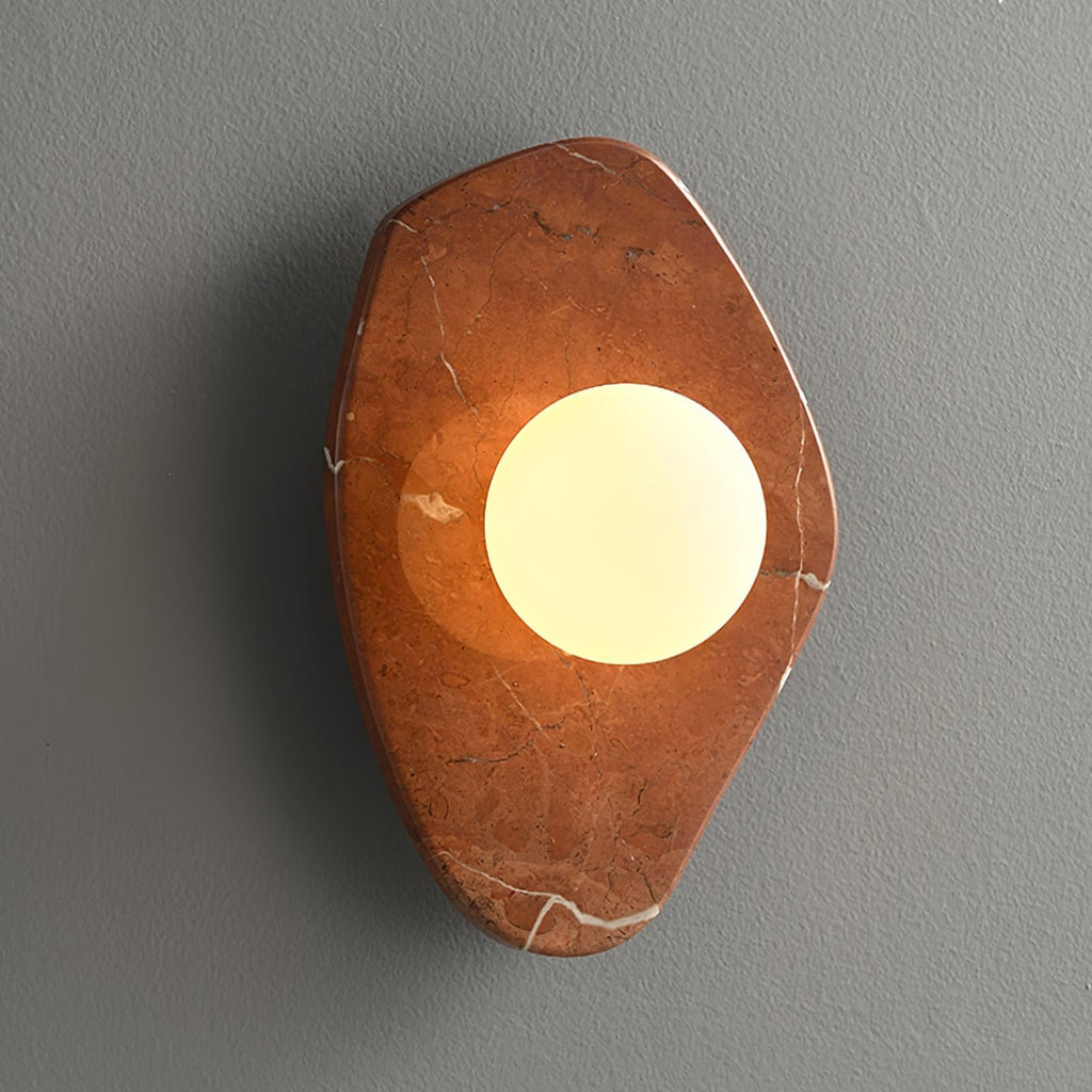 Pebble Applique Murale Rustique en Marbre - Neutralighting