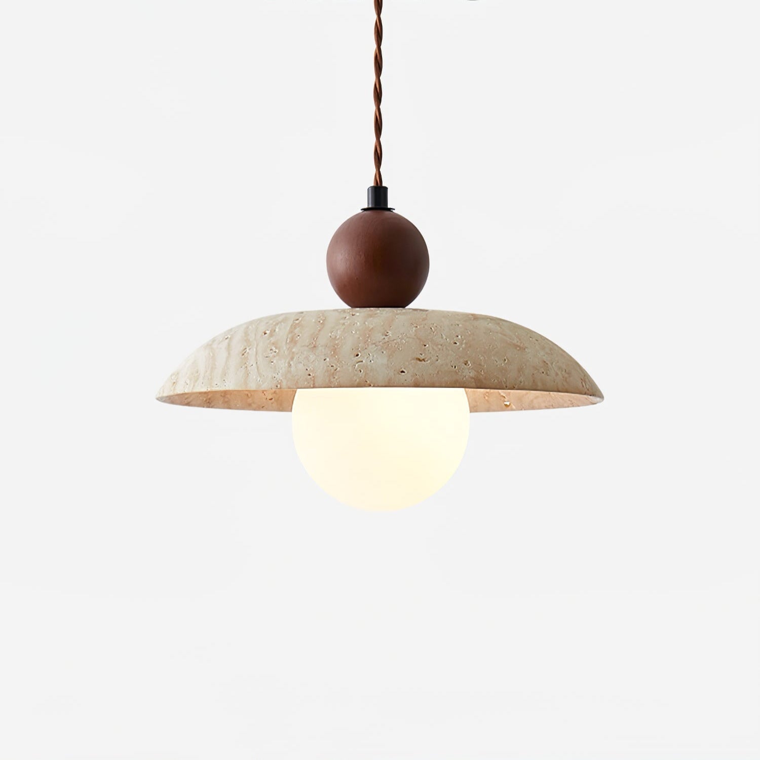 Suspension Travertin Soleil - Neutralighting