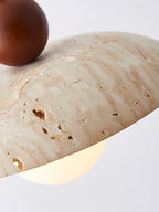 Suspension Travertin Soleil - Neutralighting