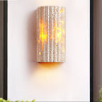 Sysilion Applique Murale Industrielle en Travertin - Neutralighting