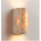 Sysilion Applique Murale Industrielle en Travertin - Neutralighting