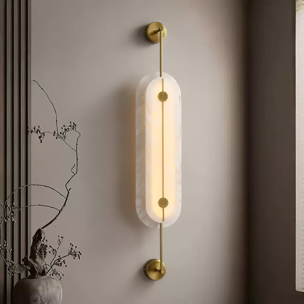 Cudorel Applique Murale Ovale en Albâtre - Neutralighting