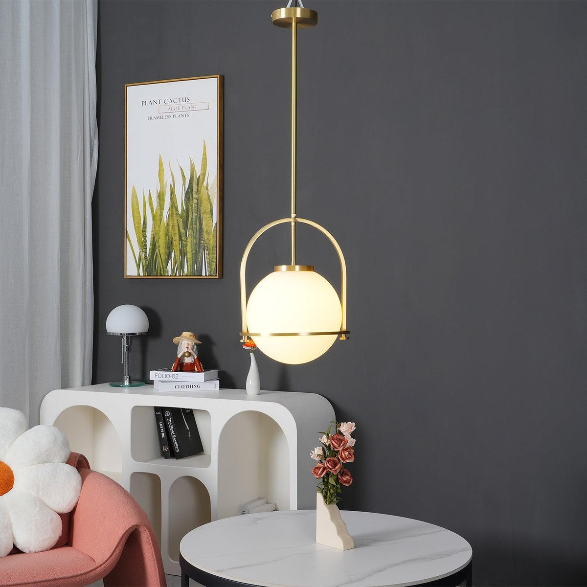 Obsidian Suspension en Verre Moderne - Neutralighting