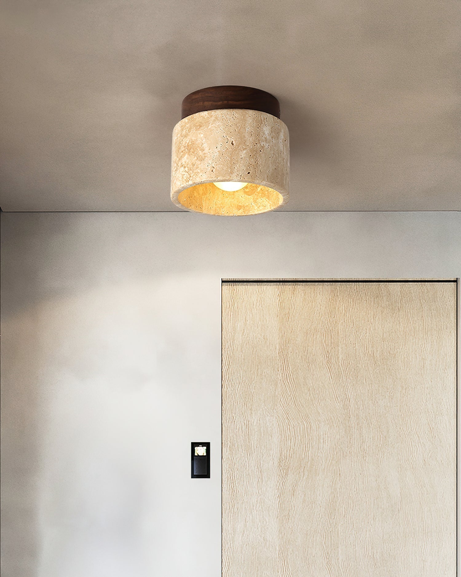 Ritta Plafonnier Pierre Travertin - Neutralighting