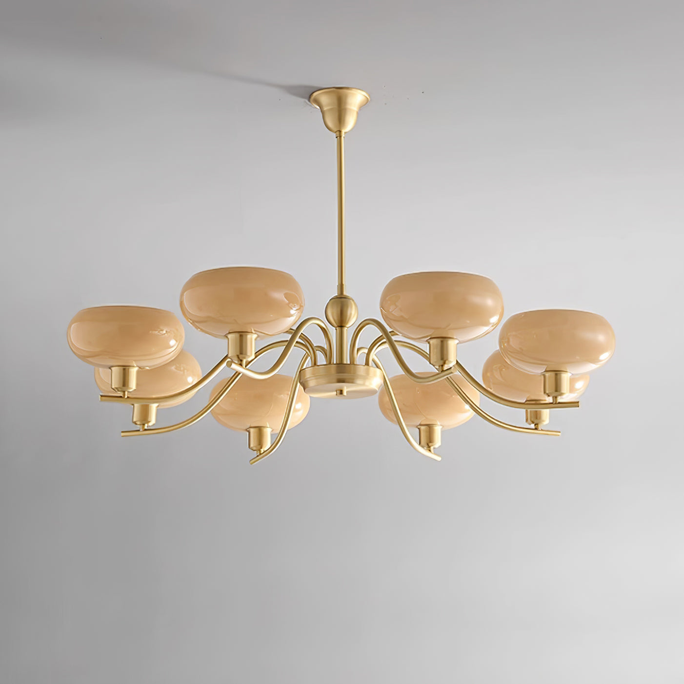 Havana Chandelier en Laiton et Verre - Neutralighting
