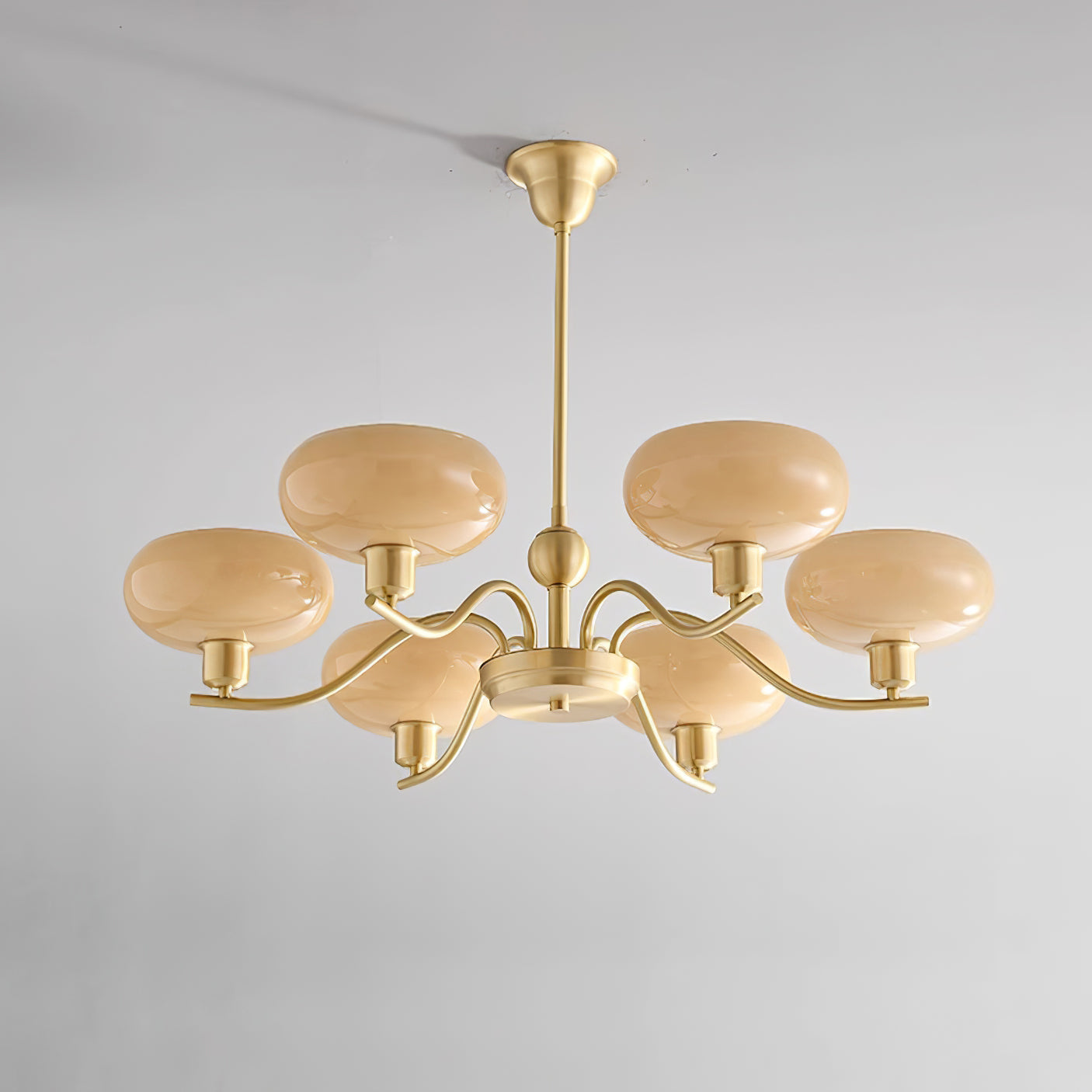 Havana Chandelier en Laiton et Verre - Neutralighting