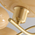 Havana Chandelier en Laiton et Verre - Neutralighting