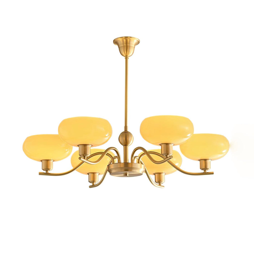 Havana Chandelier en Laiton et Verre - Neutralighting