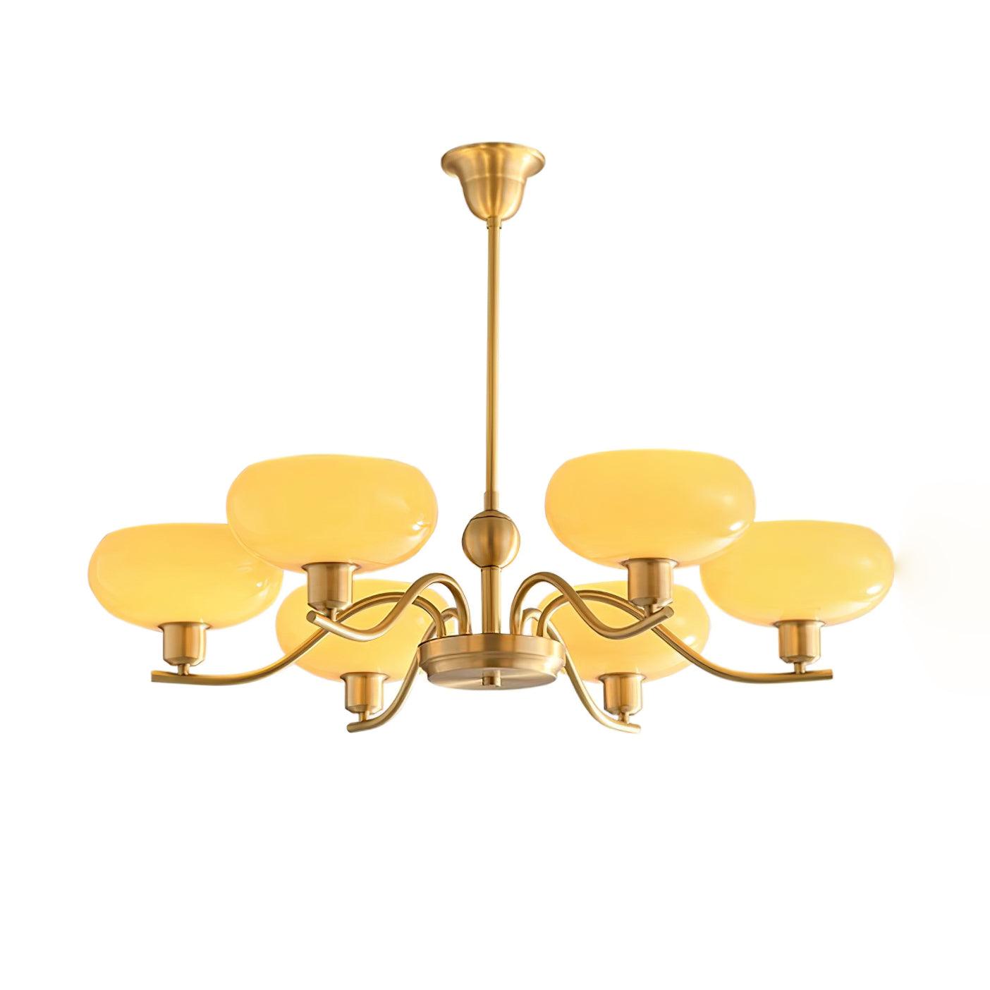 Havana Chandelier en Laiton et Verre - Neutralighting