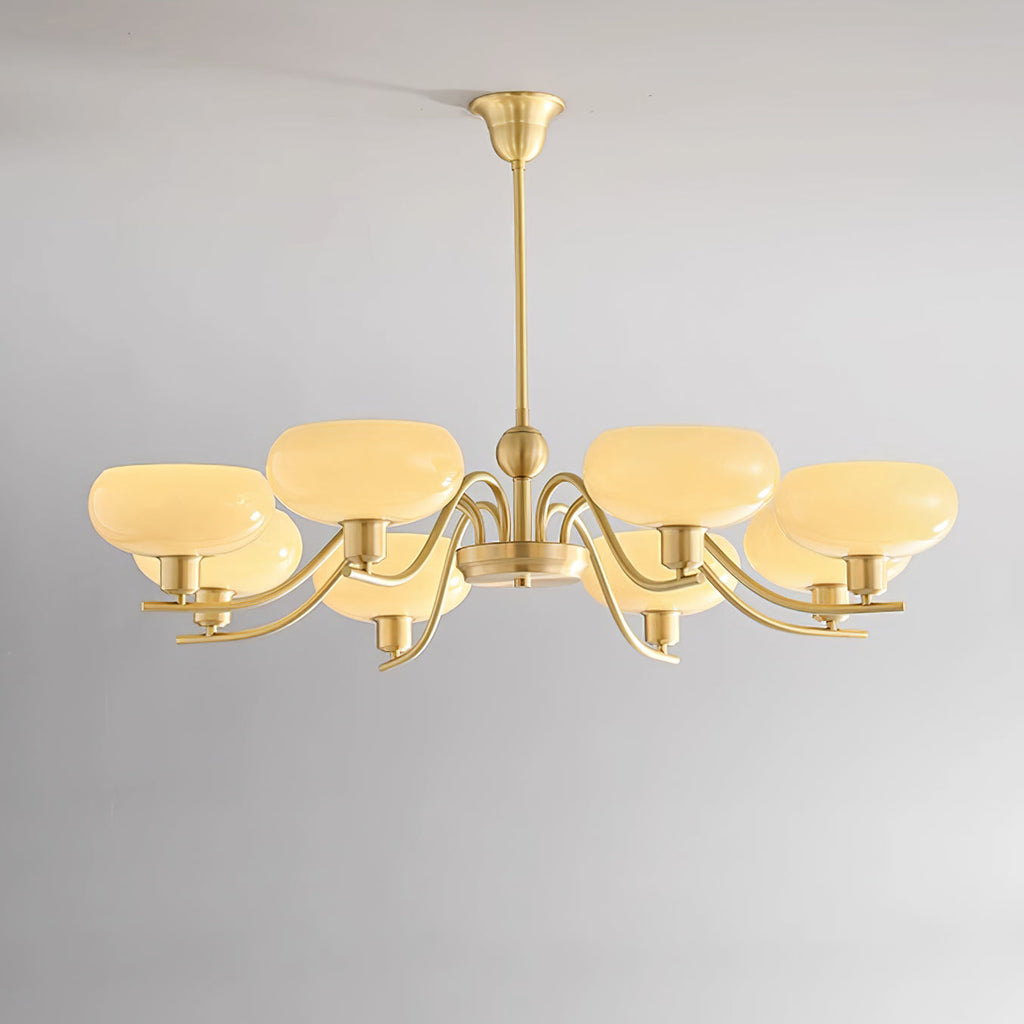 Havana Chandelier en Laiton et Verre - Neutralighting