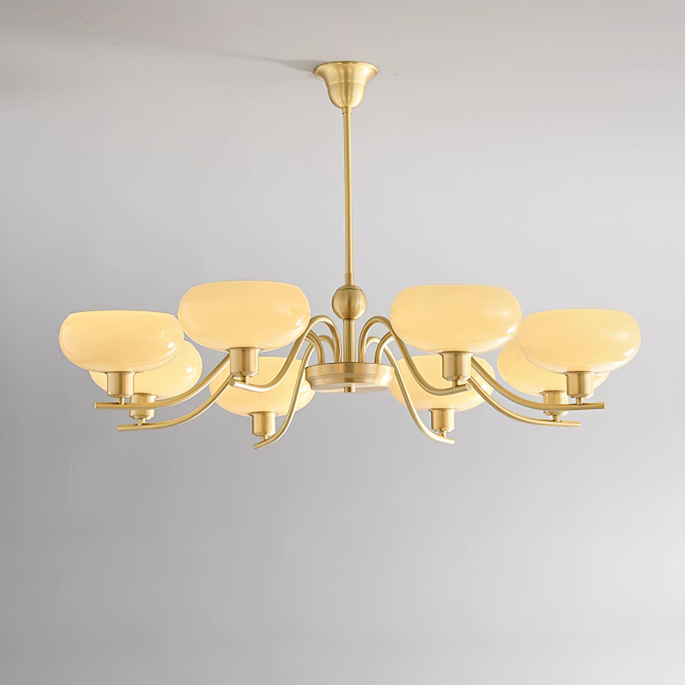 Havana Chandelier en Laiton et Verre - Neutralighting