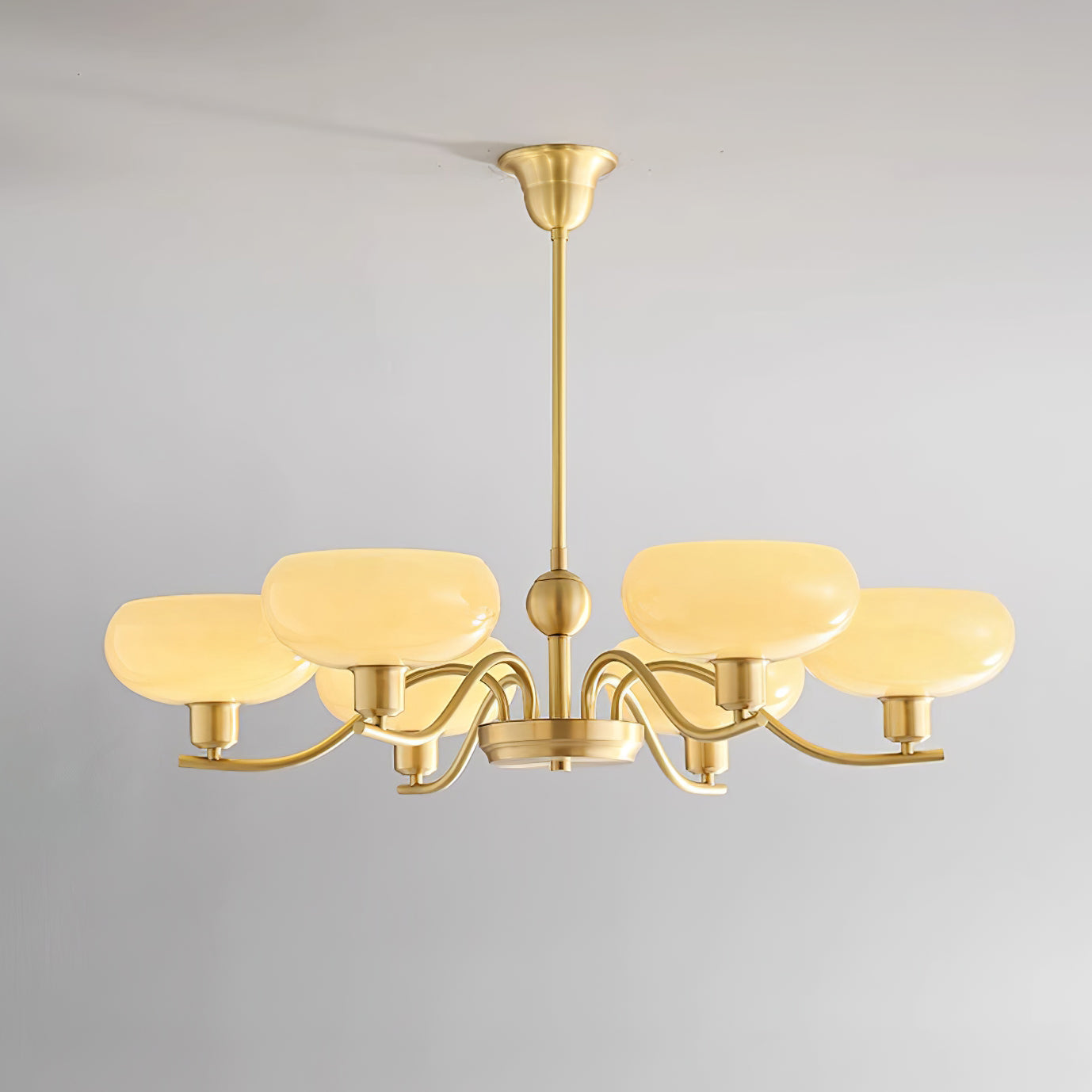Havana Chandelier en Laiton et Verre - Neutralighting
