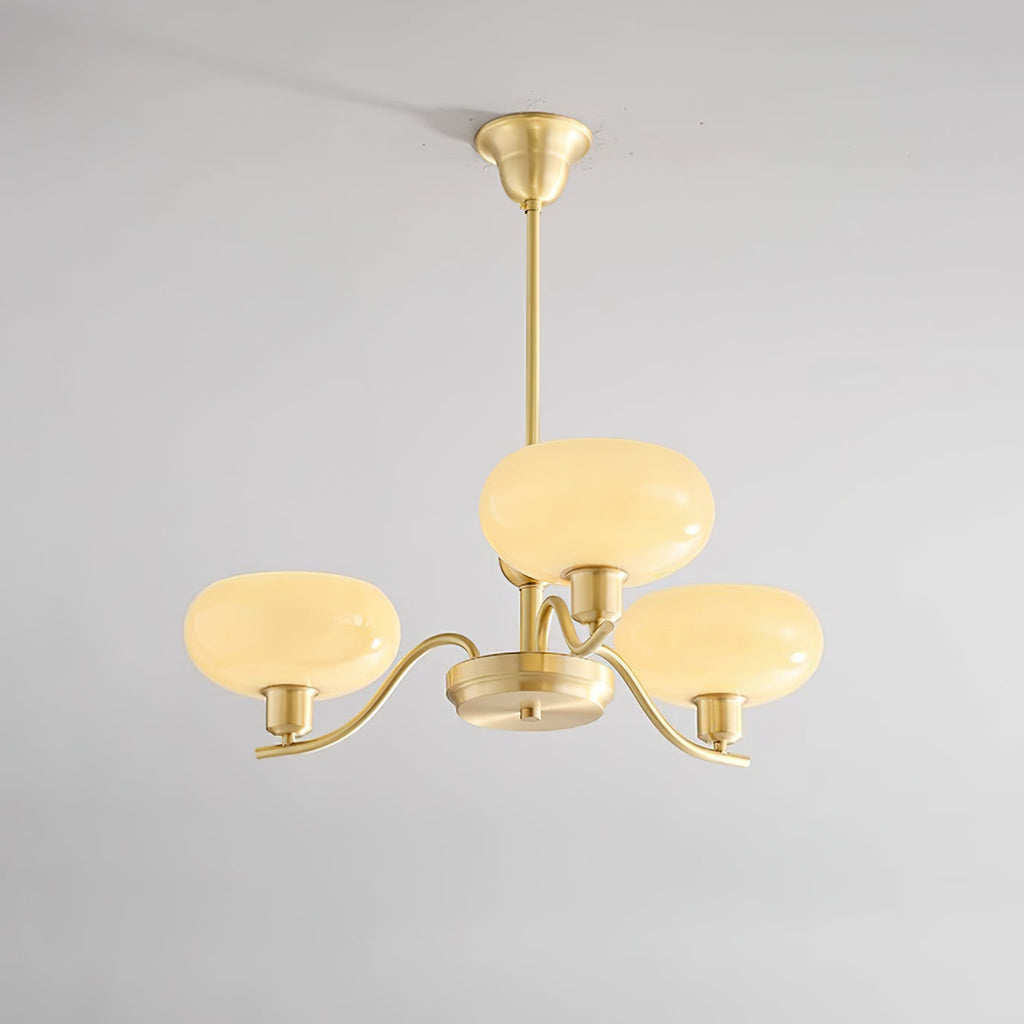 Havana Chandelier en Laiton et Verre - Neutralighting