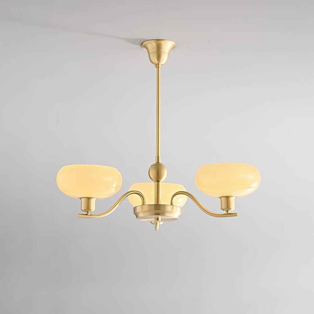 Havana Chandelier en Laiton et Verre - Neutralighting