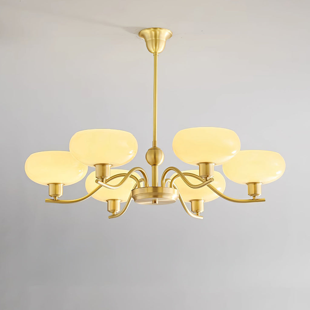 Havana Chandelier en Laiton et Verre - Neutralighting