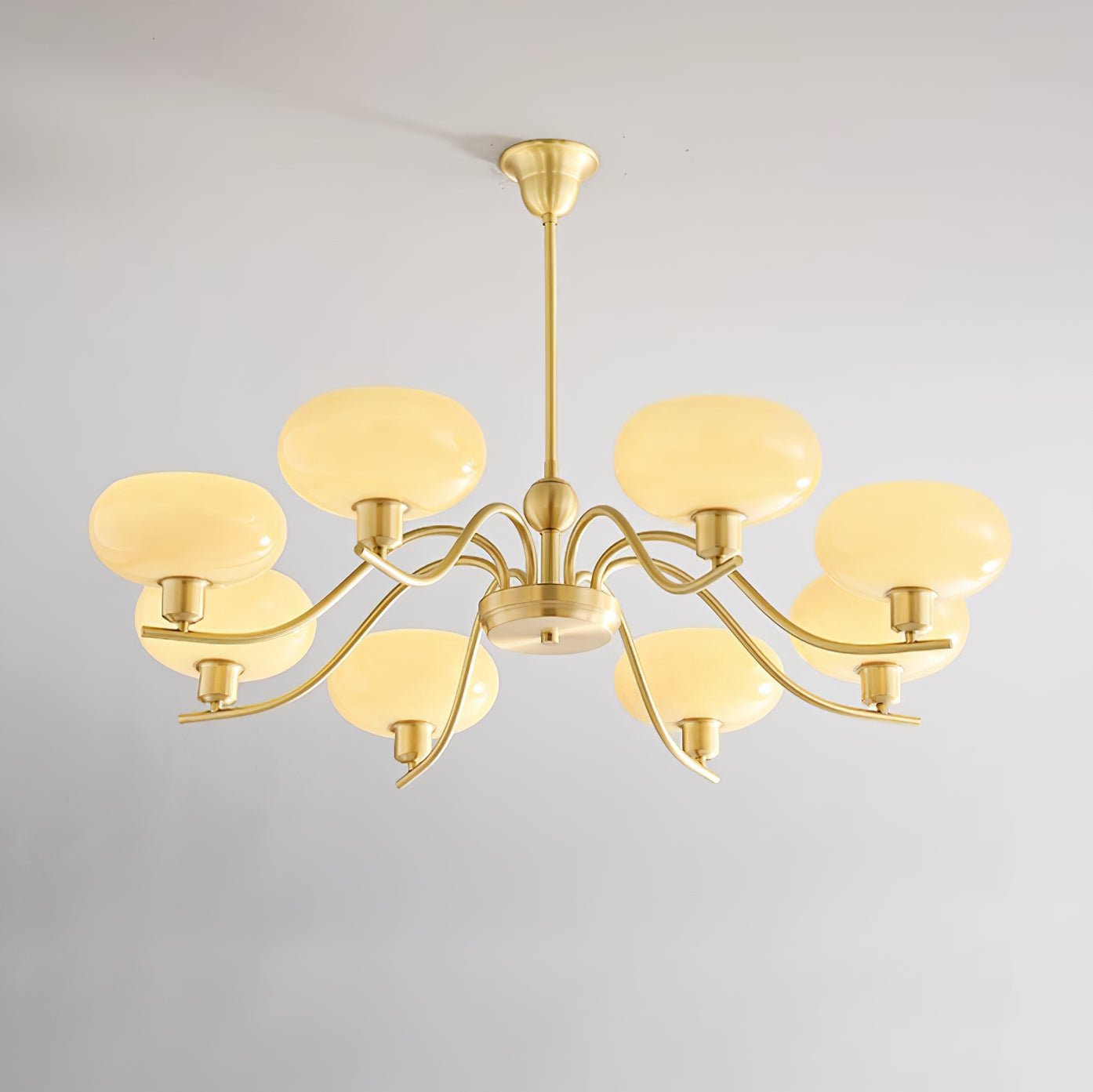 Havana Chandelier en Laiton et Verre - Neutralighting