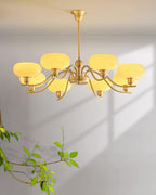 Havana Chandelier en Laiton et Verre - Neutralighting