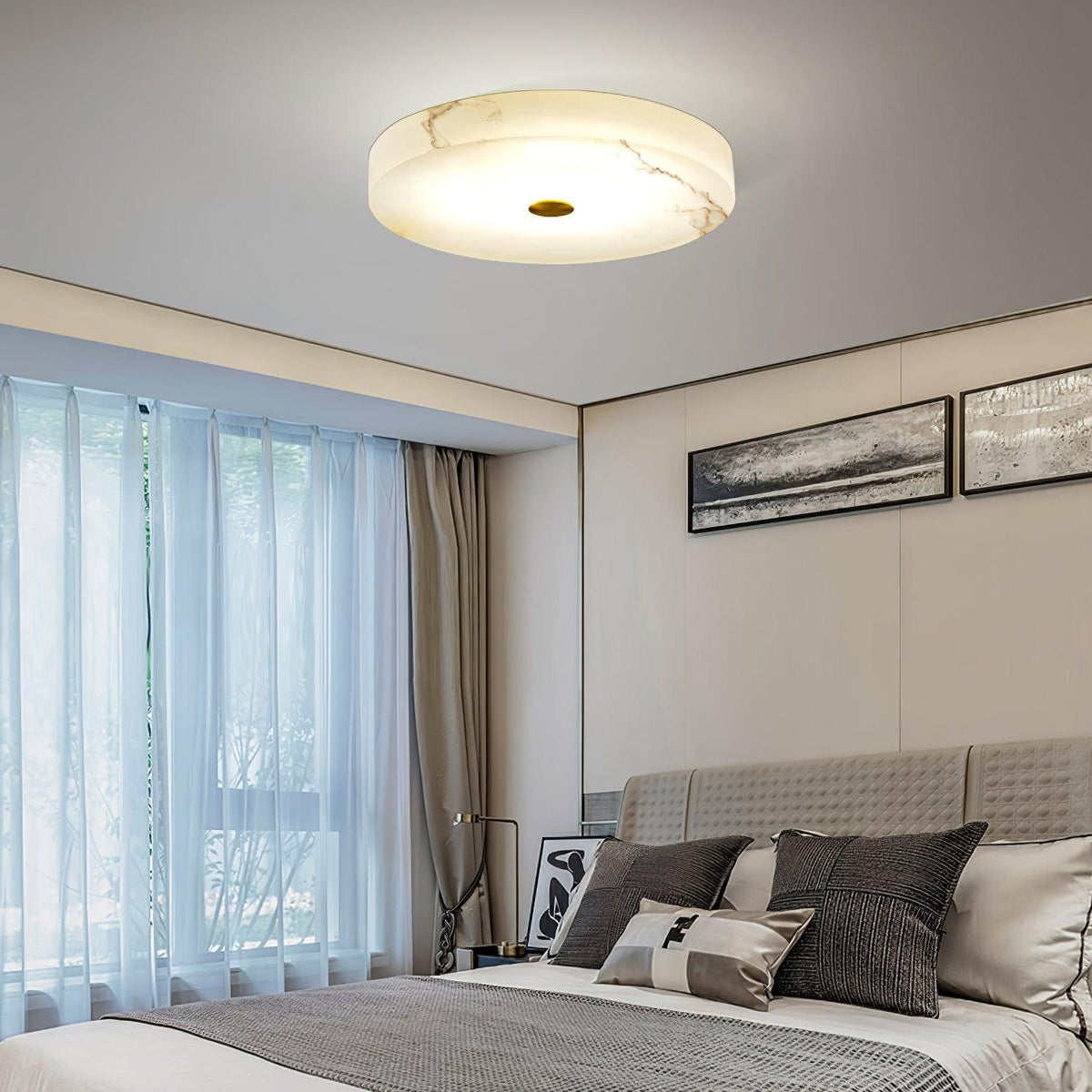 Olaean Lampe Plafonnier en Albâtre - Neutralighting