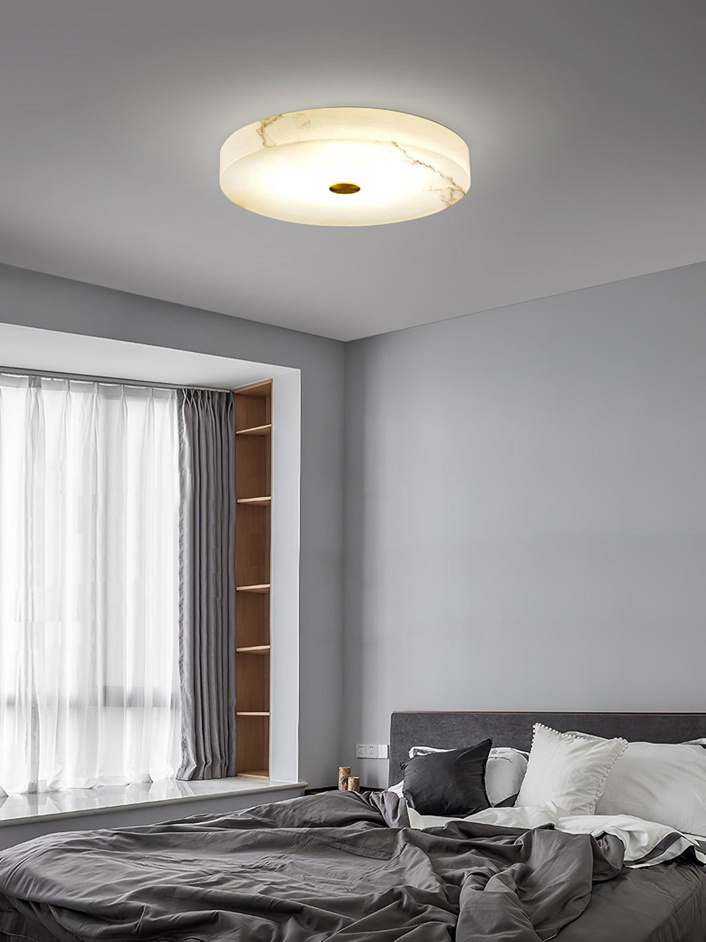 Olaean Lampe Plafonnier en Albâtre - Neutralighting