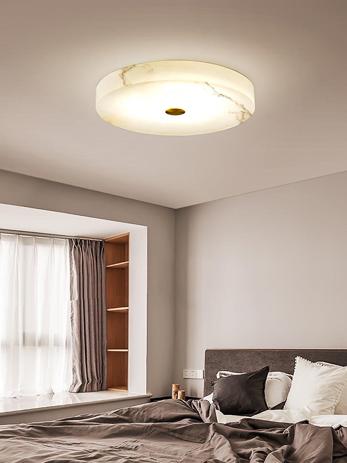 Olaean Lampe Plafonnier en Albâtre - Neutralighting