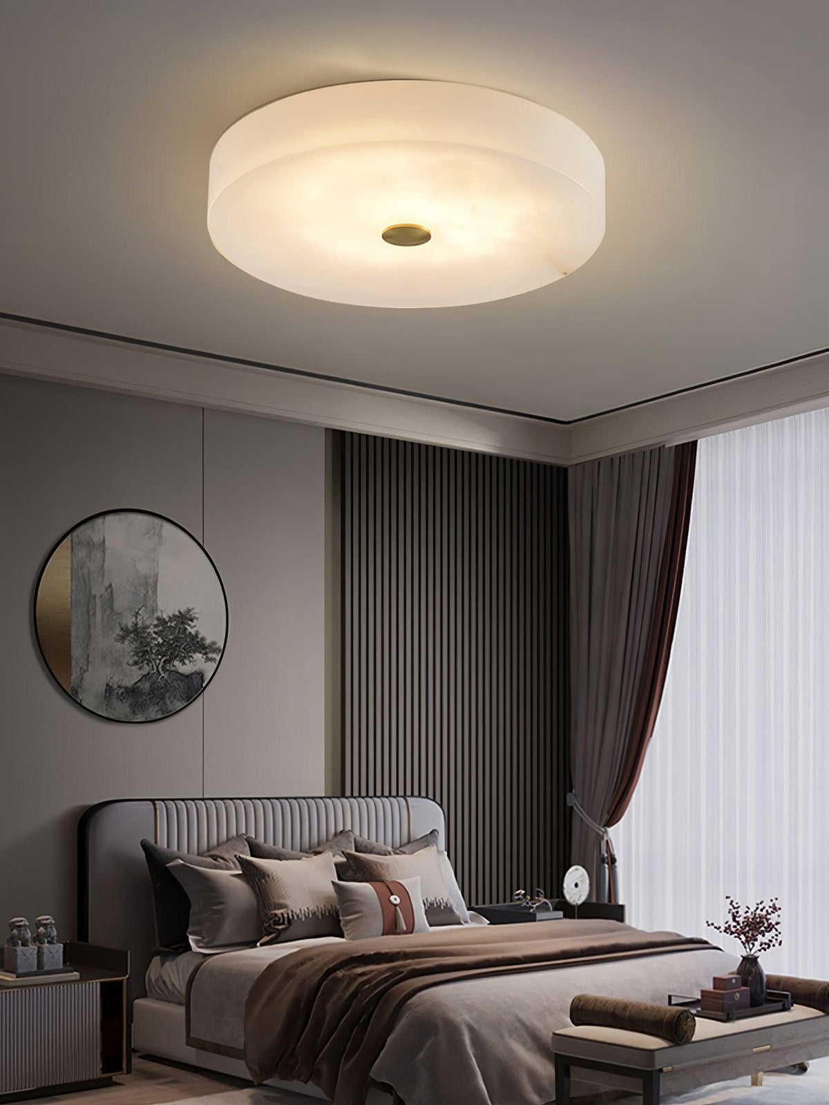 Olaean Lampe Plafonnier en Albâtre - Neutralighting