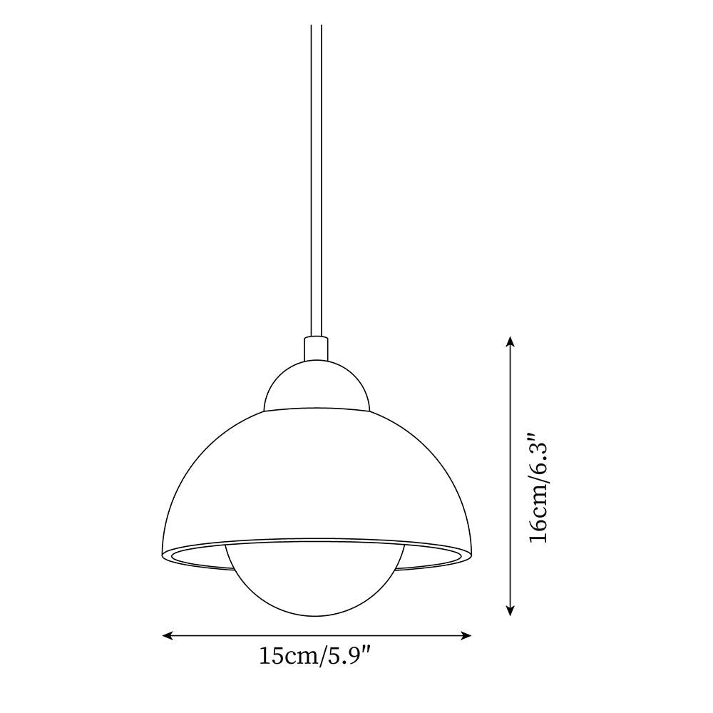 Suspension Bois Dessus Jaune Travertin Verre Blanc Beige Moderne - Neutralighting