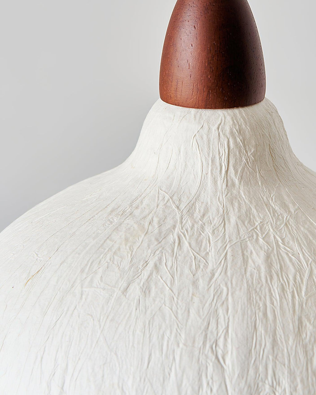 Vellara Papier & Bois Pendentif Lampe - Neutralighting