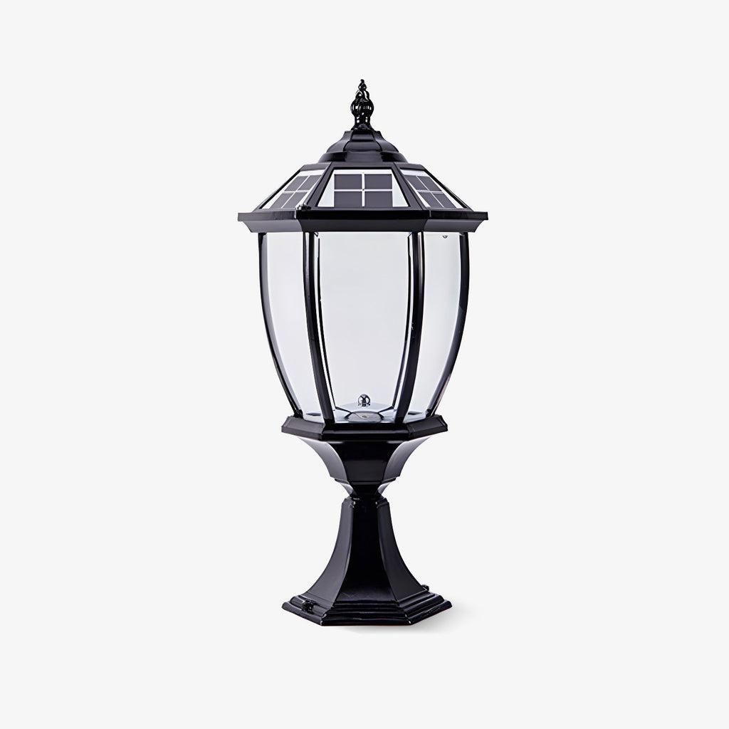 Cezoria Lampe Extérieure Solaire en Verre Unique - Neutralighting