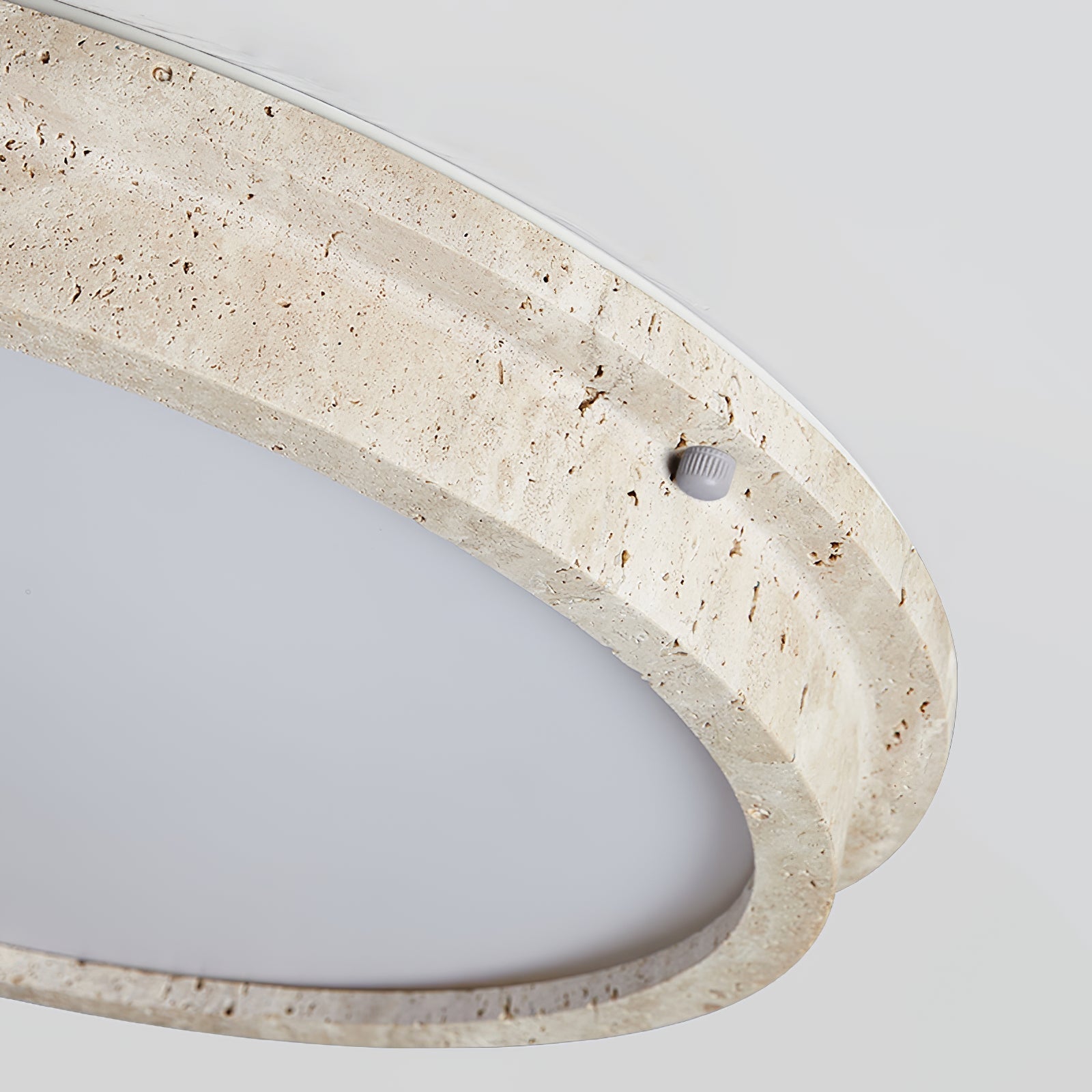 AltheionLumière de Plafond Élégante en Travertin - Neutralighting