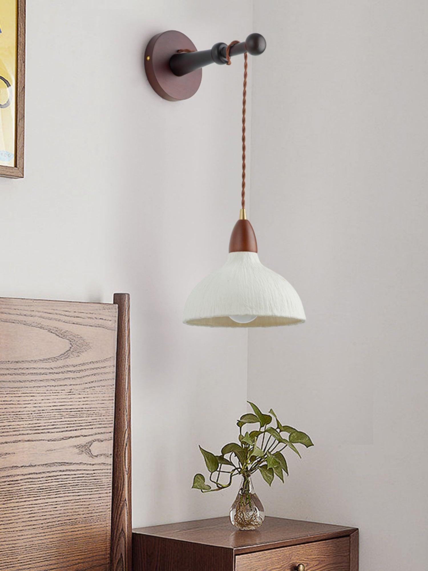 Vitheos Applique Murale en Bois Noyer Naturel Élégante - Neutralighting