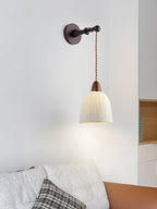Vitheos Applique Murale en Bois Noyer Naturel Élégante - Neutralighting