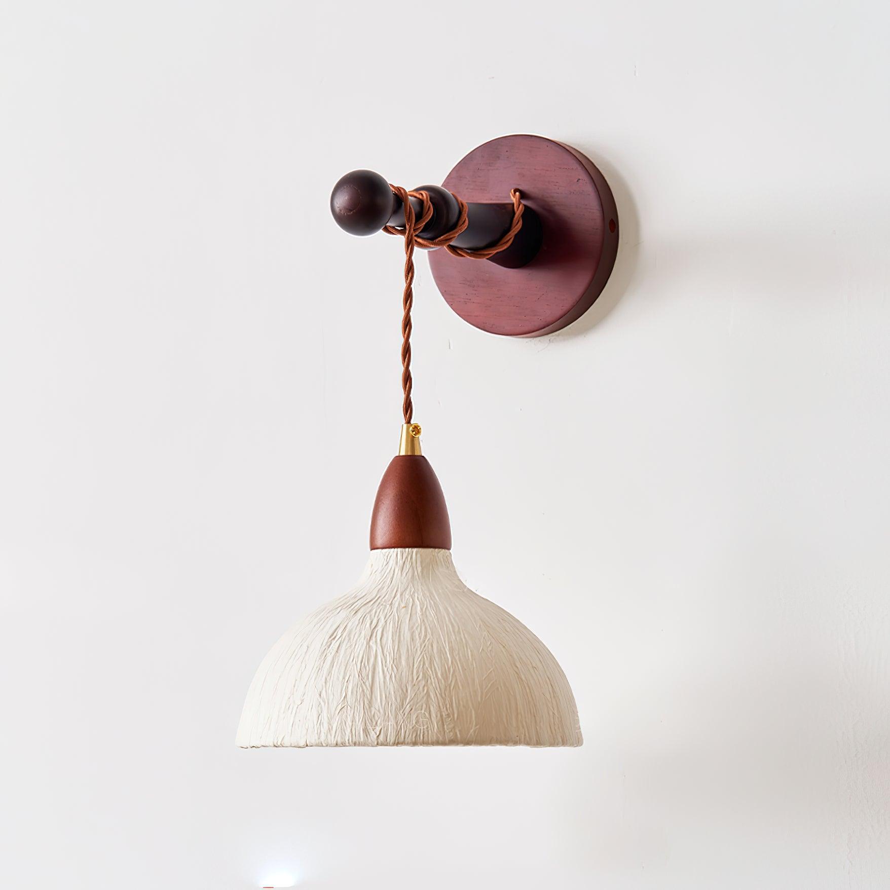 Vitheos Applique Murale en Bois Noyer Naturel Élégante - Neutralighting